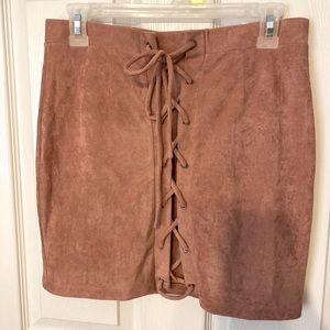 Windsor Dusty Pink Pencil Skirt